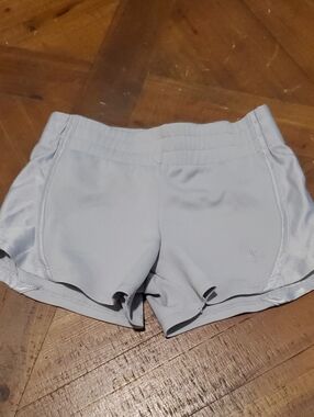 Danskin Now Light Gray Girls' Athletic Shorts